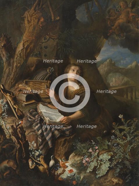 At the cave, late 17th-early 18th century. Creator: Pieter Leermans.