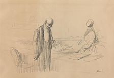 At the Conference, c. 1919. Creator: Jean Louis Forain