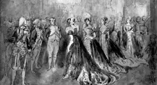 At the Court of Napoleon (1930). Artist: Constantin Guys