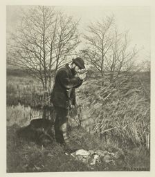 At the Covert Corner (Norfolk), c. 1883/87, printed 1888. Creator: Peter Henry Emerson