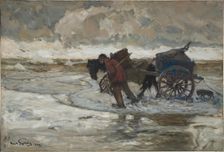 At the Dunes , 1900. Creator: Hans von Bartels