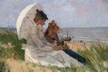 At the Dunes, Zandvoort, 1891-1892. Creator: Hart Nibbrig, Ferdinand (1866-1915)