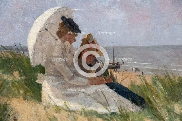 At the Dunes, Zandvoort, 1891-1892. Creator: Hart Nibbrig, Ferdinand (1866-1915).