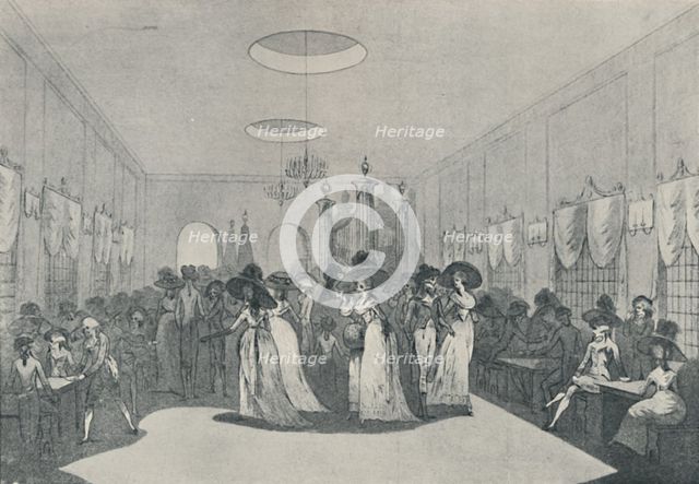 'At 'The Dog and Duck', 1789', (1920). Artist: Unknown.