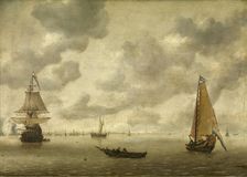 At the Entrance of the Harbour, 1640-1650. Creator: Hendrick van Anthonissen