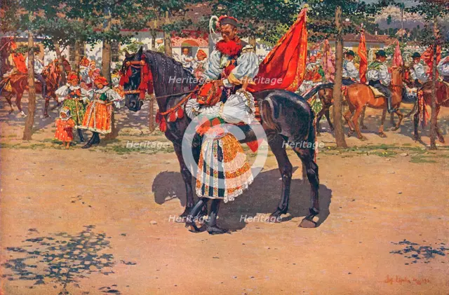 'At the Festival', 1911. Artist: Joza Uprka.