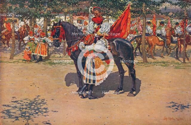 'At the Festival', 1911. Artist: Joza Uprka.