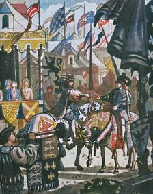 At the Field of the Cloth of Gold c1934. Creator: Unknown