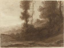 At the Foot of the Hill. Creator: Alphonse Legros