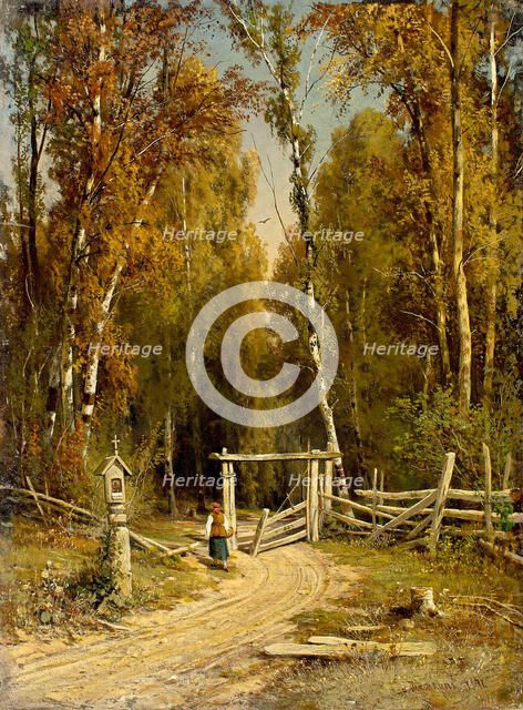 At the Forest Edge, 1871.