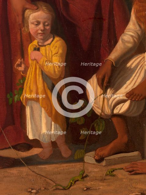 At the fountain, between 1833 and 1886. Creator: Louis Matout.