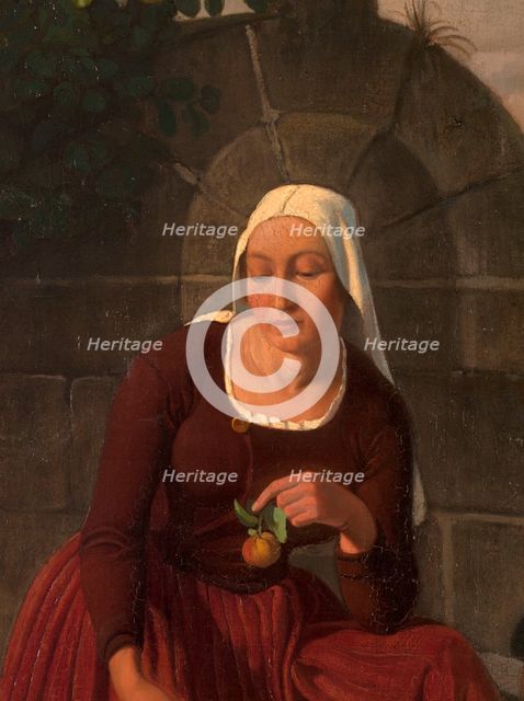At the fountain, between 1833 and 1886. Creator: Louis Matout.