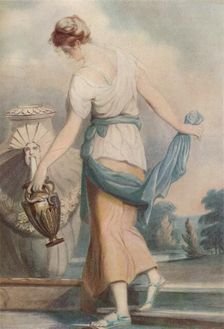 At the Fountain, c1770-1801, (1924). Artist: William Hamilton