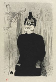 At the Gaieté Rochechouart: Nicolle, 1893. Creator: Henri de Toulouse-Lautrec (French, 1864-1901)