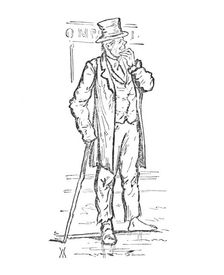 At the Galway Assizes: a "Souper", 1881. Creator: Wallis Mackay