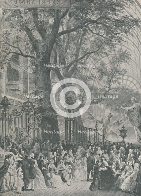 'At the Great Exhibition, 1851', (1920). Artist: Louis Haghe.