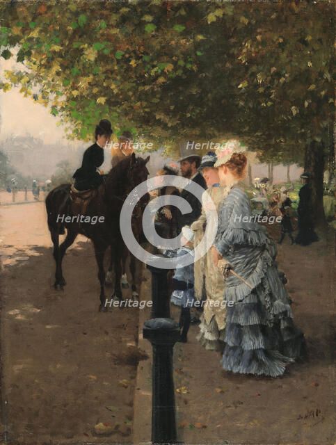 At the Hyde Park, London.