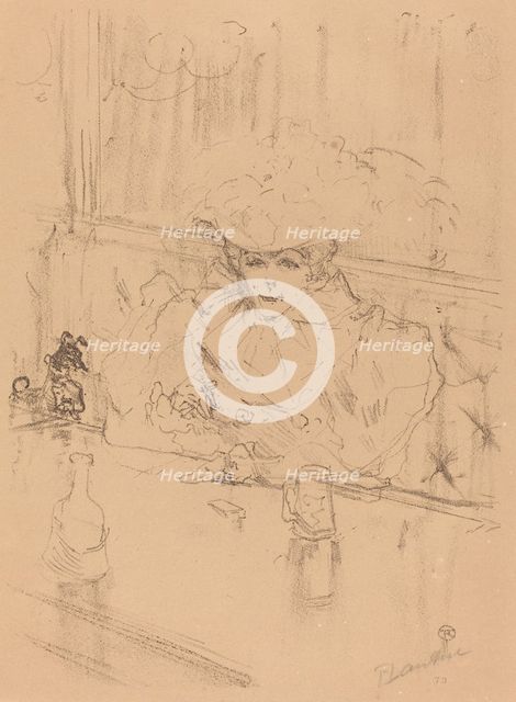 At the Hanneton (Au Hanneton), 1898. Creator: Henri de Toulouse-Lautrec.