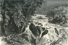 At the Head of the Swallow Falls c1870