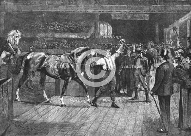 ''At the Horse Show- Loaded with Honours', 1890. Creator: W. Frank Calderon.