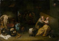 At the Inn, around 1652-1654. Creator: David Ryckaert III