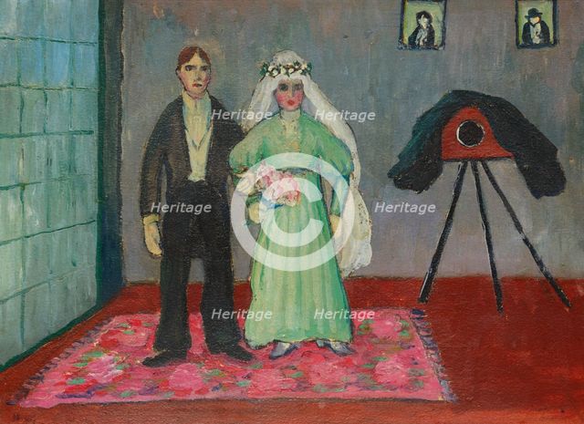 At the photographer's. Creator: Werefkin, Marianne, von (1860-1938).