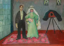 At the photographer's. Creator: Werefkin, Marianne, von (1860-1938)