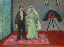 At the photographer's. Creator: Werefkin, Marianne, von (1860-1938)