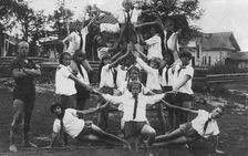 At the pioneer camp, 1928. Creator: Unknown