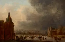 At the Rink, before 1636. Creator: Jan van Goyen