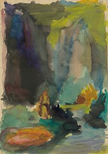 At the river, 1940-1944. Creator: Ján Novák