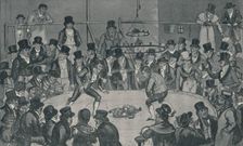At the Royal Cockpit, 1821 (1920). Artists: Isaac Robert Cruikshank, George Cruikshank