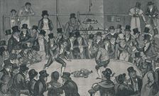 At the Royal Cockpit, 1821 (1920). Artists: Isaac Robert Cruikshank, George Cruikshank