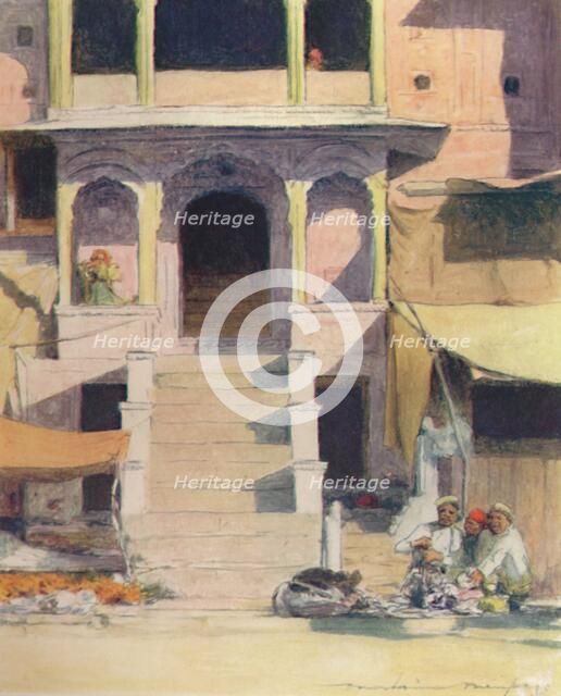 'At the Steps of a Palace', 1905. Artist: Mortimer Luddington Menpes.