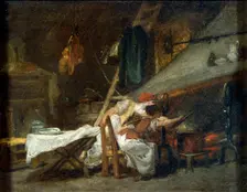 At the Stove 18th or early 19th century. Artist: Jean-Honore Fragonard