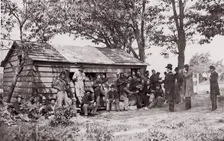 At the Sutler's Store, 1861-65. Creator: Unknown