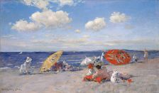 At the Seaside, ca. 1892. Creator: William Merritt Chase