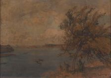 At the seaside. Creator: Auguste Lepere