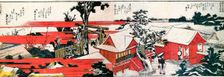 At the shore of the Sumida river. Creator: Hokusai, Katsushika (1760-1849)