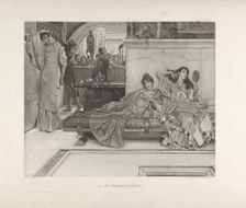 At the Shrine of Venus, ca. 1889. Creator: Gebbie & Husson Co Ltd