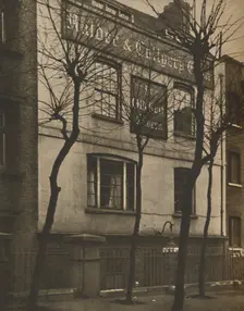 At the Sign of the Old Bell in St. Bride's Churchyard c1935. Creator: Walter Benington