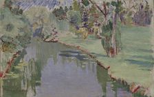 At the Slavyanka river, 1909. Artist: Kulbin, Nikolai Ivanovich (1868-1917)