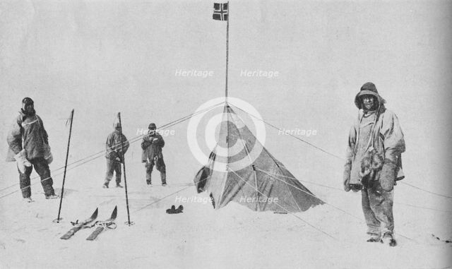 'At the South Pole', 1911, (1936). Artist: Unknown.