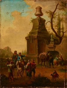 At the Spring, after 1720. Creator: Franz de Paula Ferg