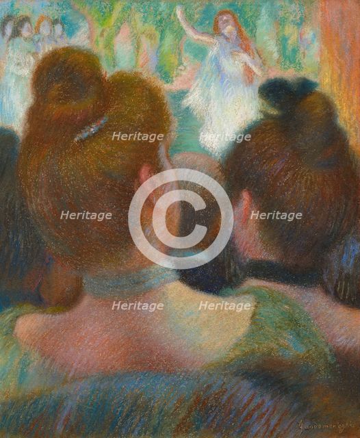 At the Theater, c1900. Creator: Zandomeneghi, Federico (1841-1917).