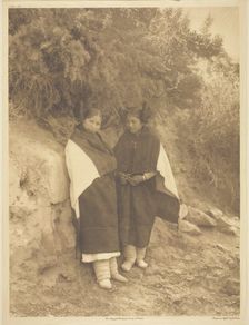 At the Trysting Place, 1921. Creator: Edward Sheriff Curtis