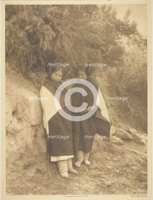 At the Trysting Place, 1921. Creator: Edward Sheriff Curtis.