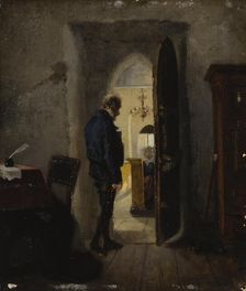 At the Vestry Door, 1874. Creator: Karl Emanuel Jansson