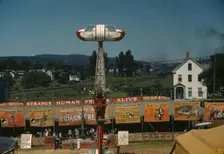 At the Vermont state fair, Rutland, 1941. Creator: Jack Delano