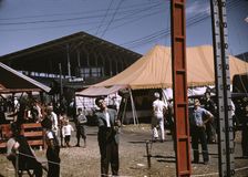 At the Vermont state fair, Rutland, 1941. Creator: Jack Delano